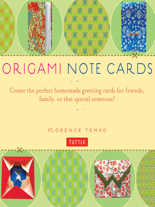 Title details for Origami Note Cards Ebook by Florence Temko - Available